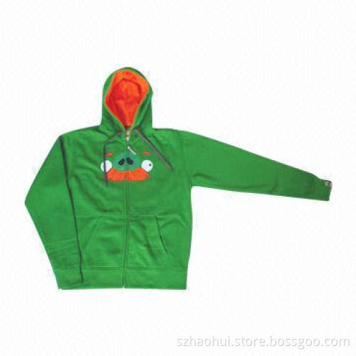 Men's hood with embroidery
